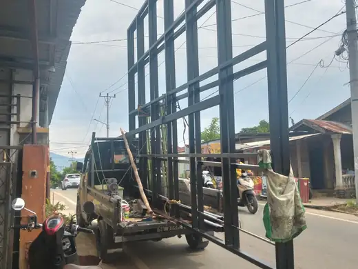 Bengkel Las Profesional Palu - hasil pekerjaan Bengkel Las Fadilah Jaya Kota Palu