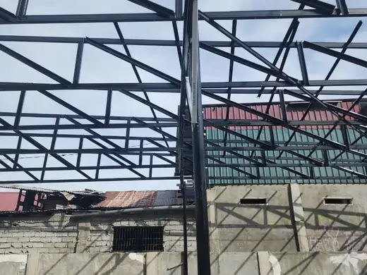 Pintu Besi Custom - hasil pekerjaan Bengkel Las Fadilah Jaya Kota Palu