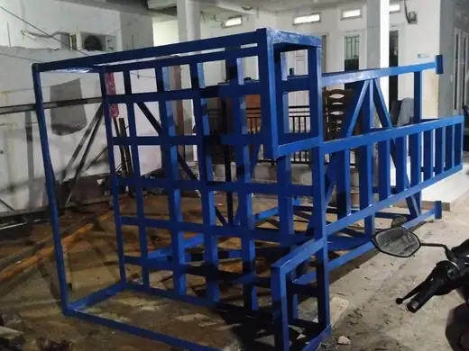 Rangka Baja dan Kanopi - hasil pekerjaan Bengkel Las Fadilah Jaya Kota Palu