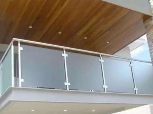 Railing Balkon Kaca - Bengkel Las Fadilah Jaya Kota Palu Sulawesi Tengah